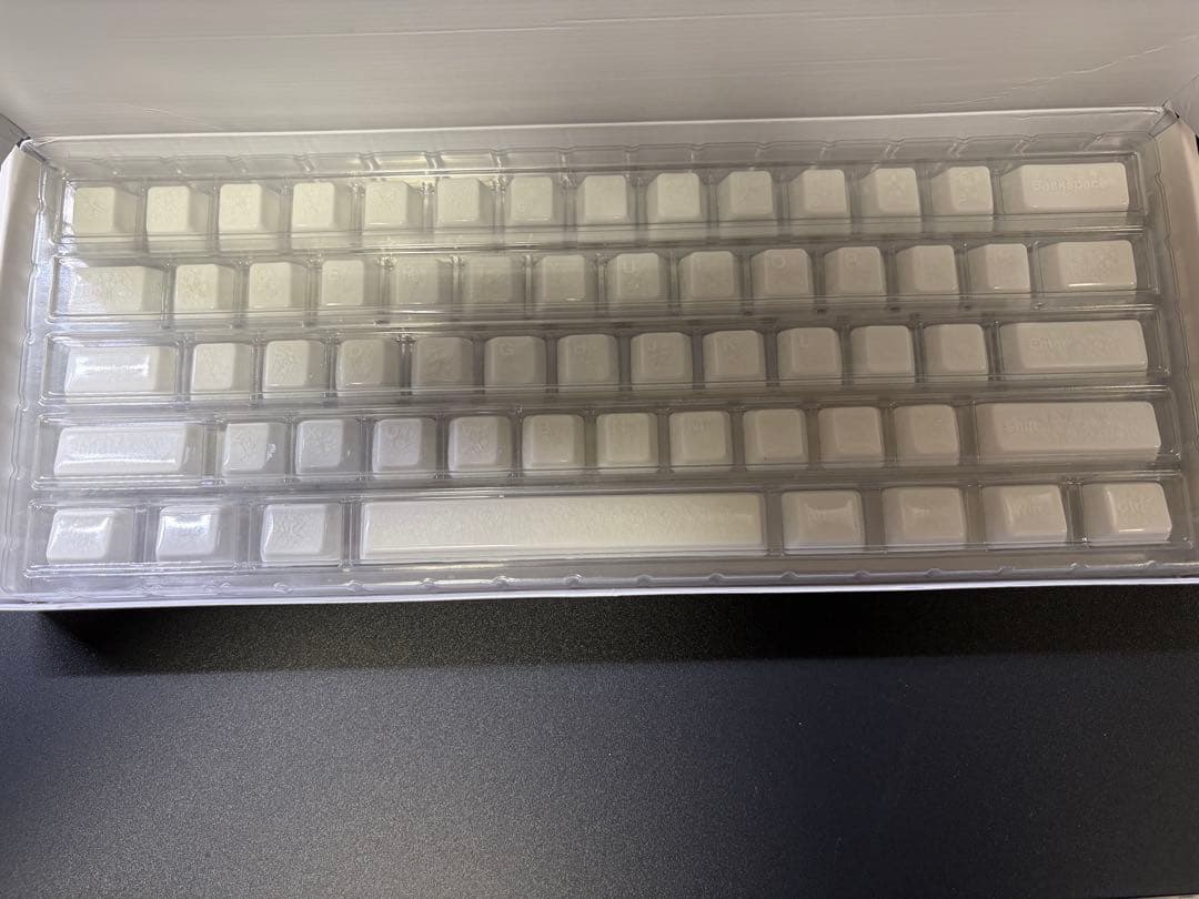 Cerakey セラキー v2 White Crazed 印字付き フルセット