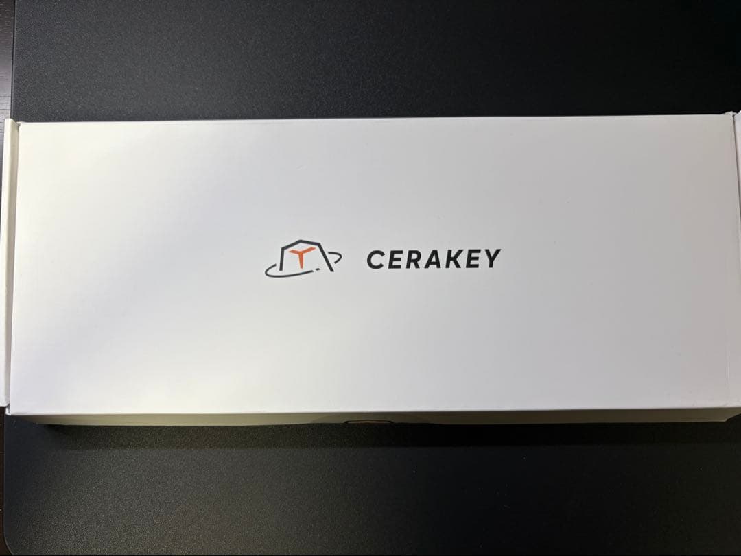 Cerakey セラキー v2 White Crazed 印字付き フルセット