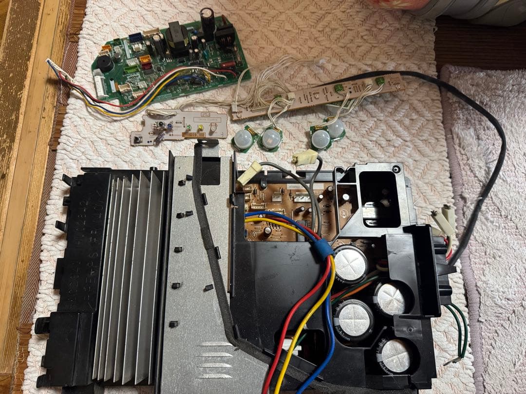 ナショナル、パナソニック　CS-40RJX2 内機外機　電装基板　一式　ジャンク