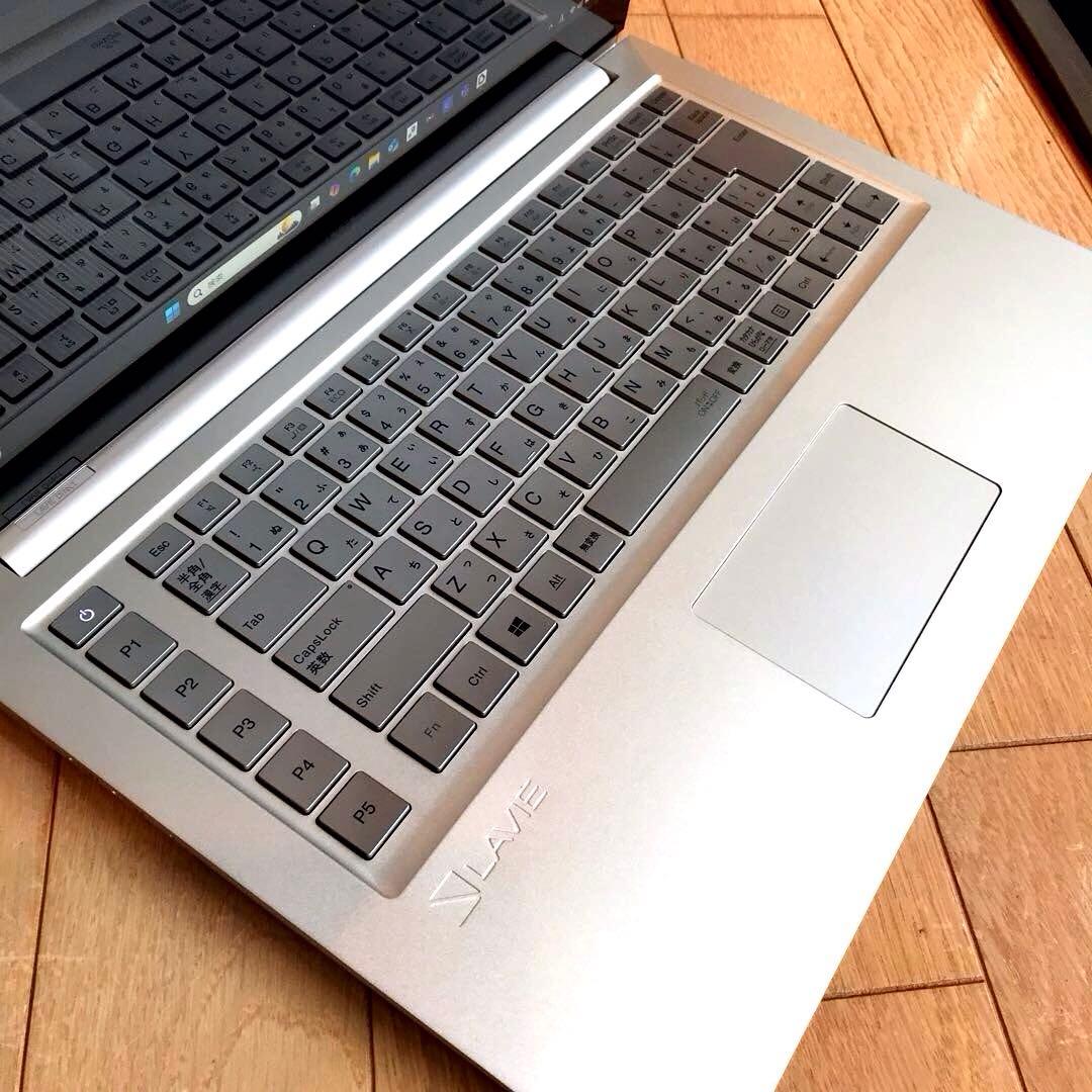 美品LaVieDirectVEGA GN245/D【プレミアムミラーガラス天板】