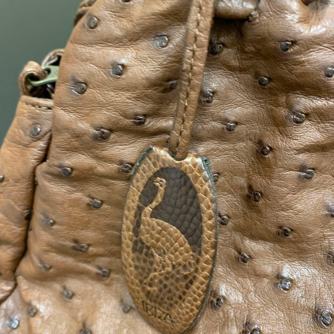 IBIZA オーストリッチレザーバッグ