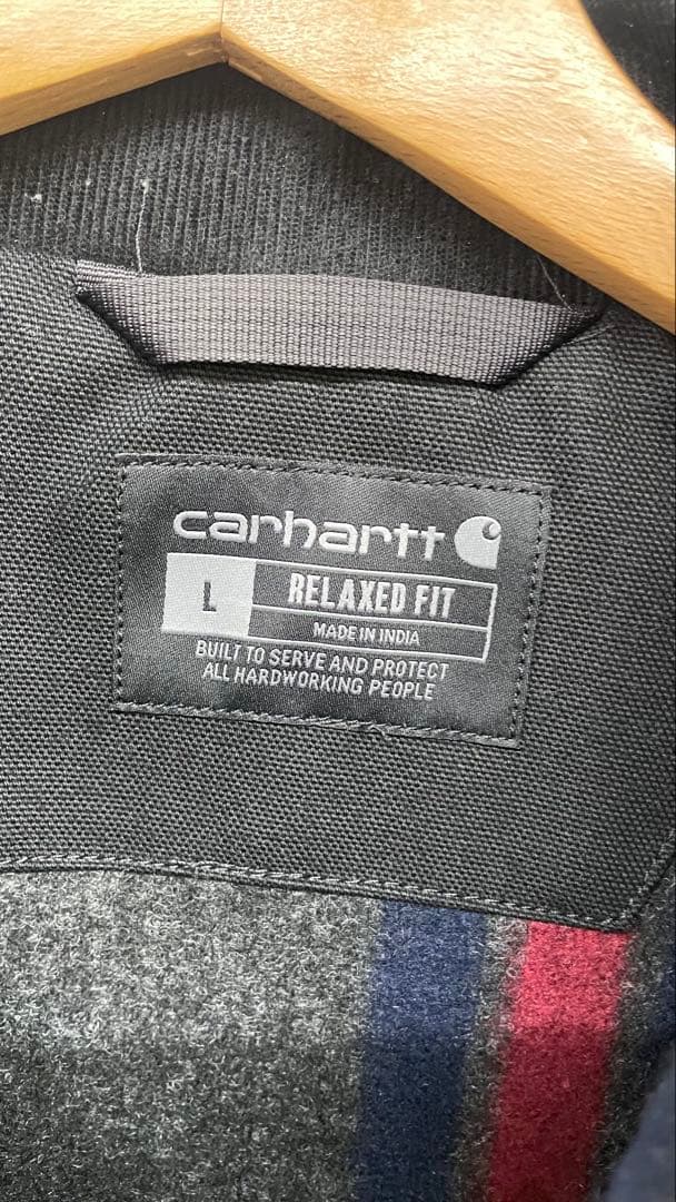 carhartt ブラック デトロイトジャケット L