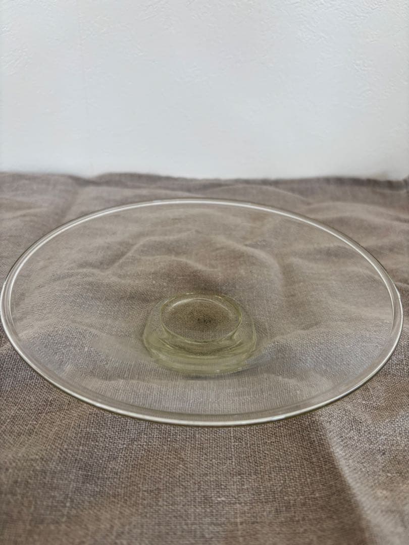 小澄正雄　ガラス　浅鉢　2枚セット