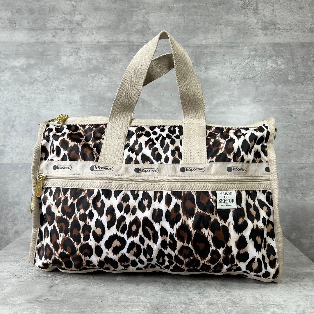 メゾンドリーファー　レスポートサック ボストンバッグ　梨花コラボ　ミニポーチ付