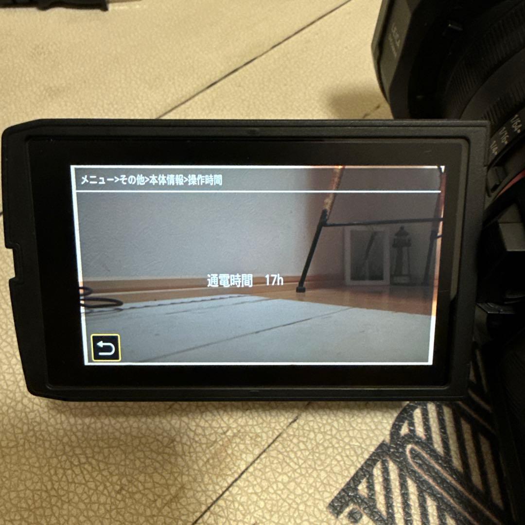 【美品】Panasonic HC-X1500 ハンドルセット　ビデオカメラ