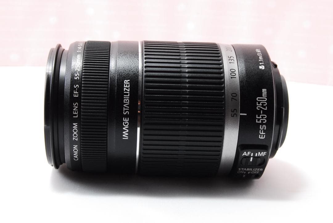 〓望遠・手ブレ補正付〓CANON EF-S 55-250mm F4-5.6 IS