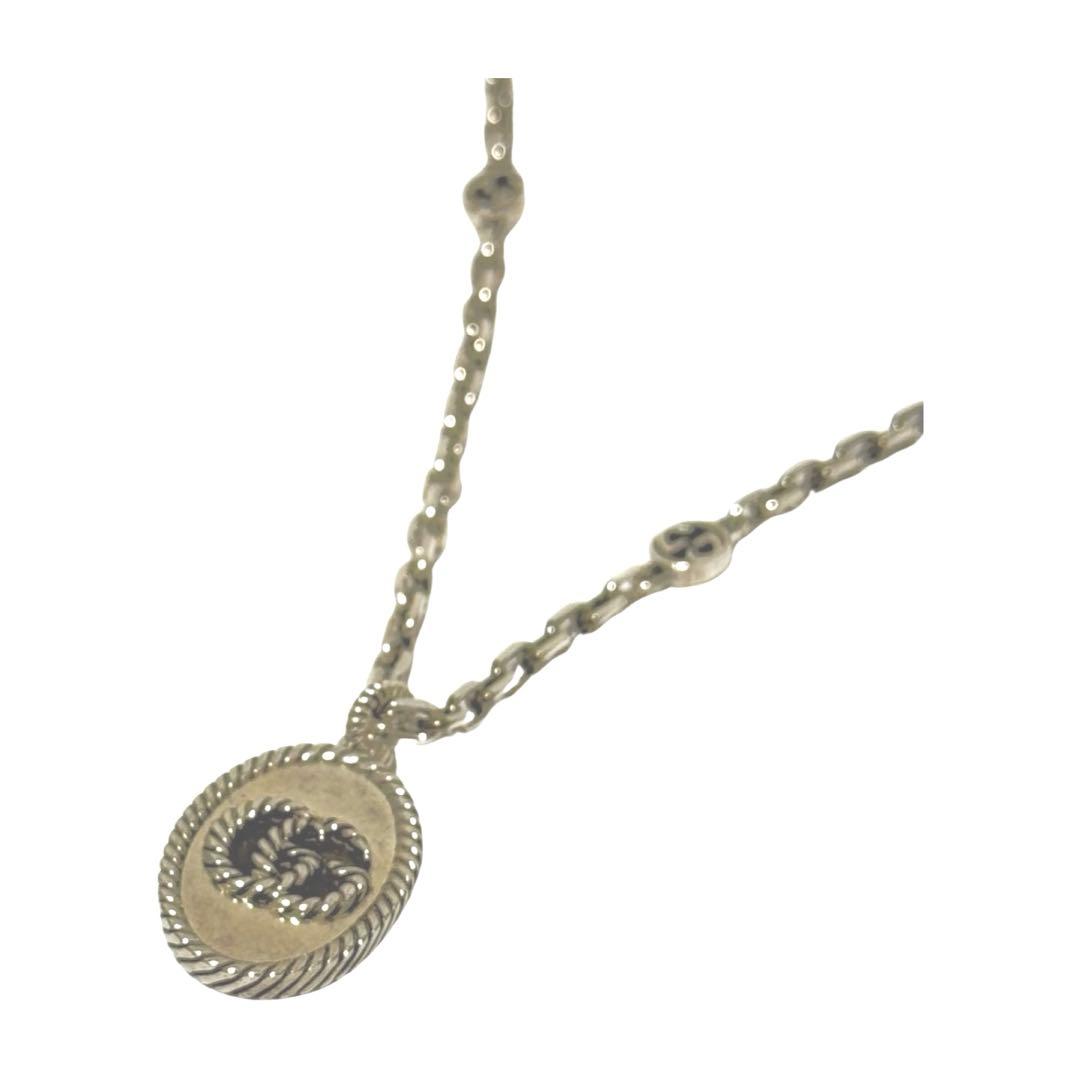 星野源プロフ推奨 GUCCI 蛇モチーフ GGマーモント ダブルG ネック