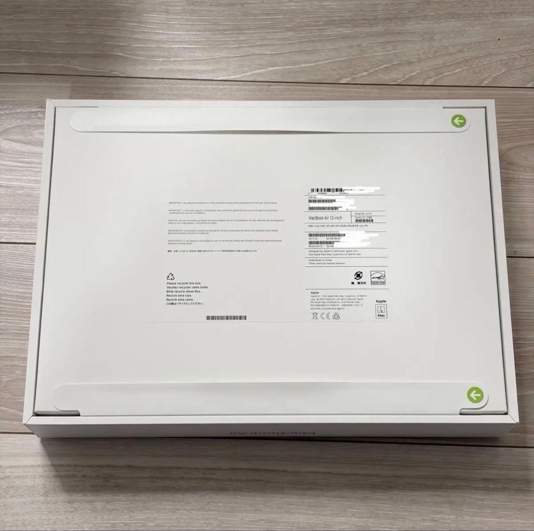 MacBook Air M3 13インチ US配列