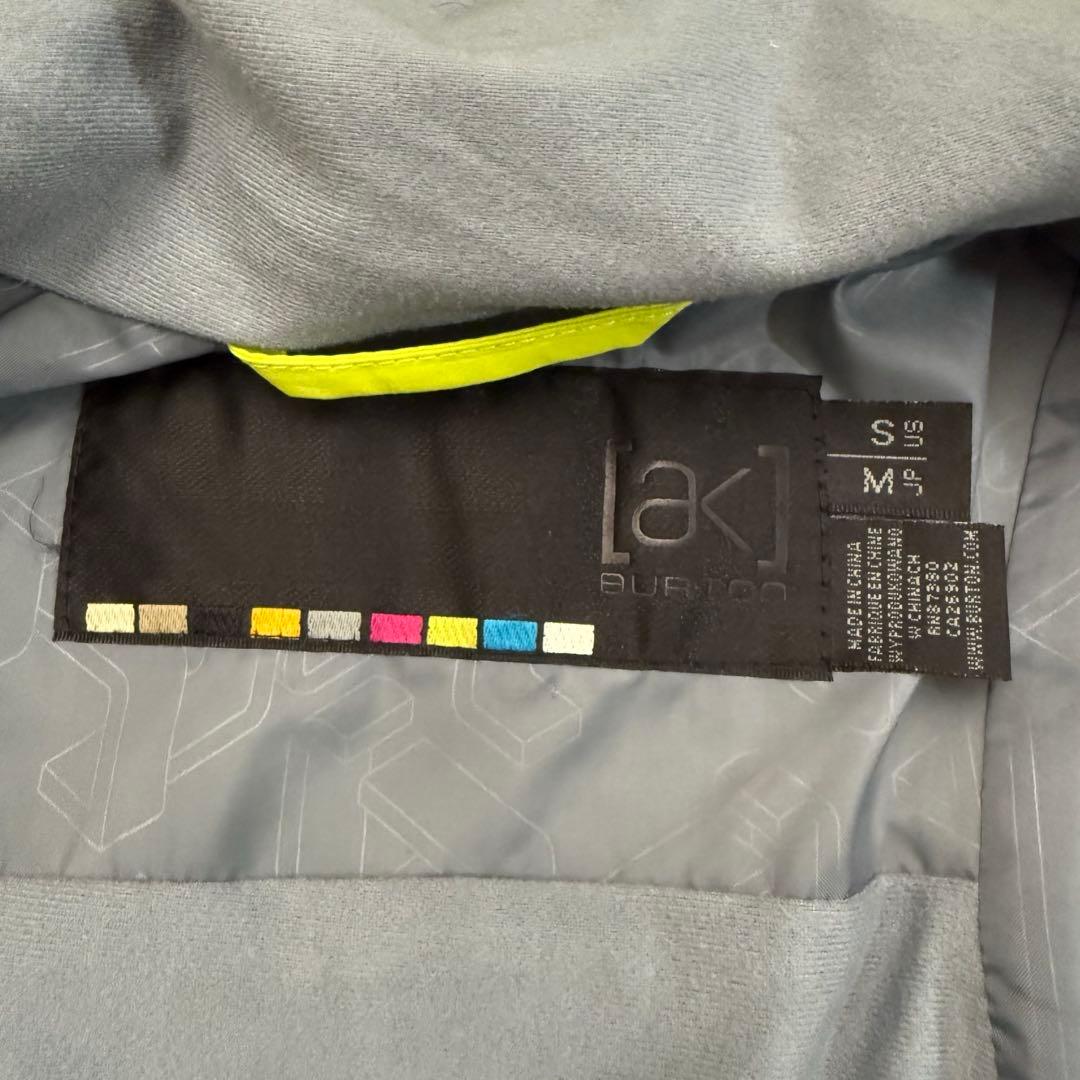 BURTON AK 2L STAGGER ゴアテックス M イエロー