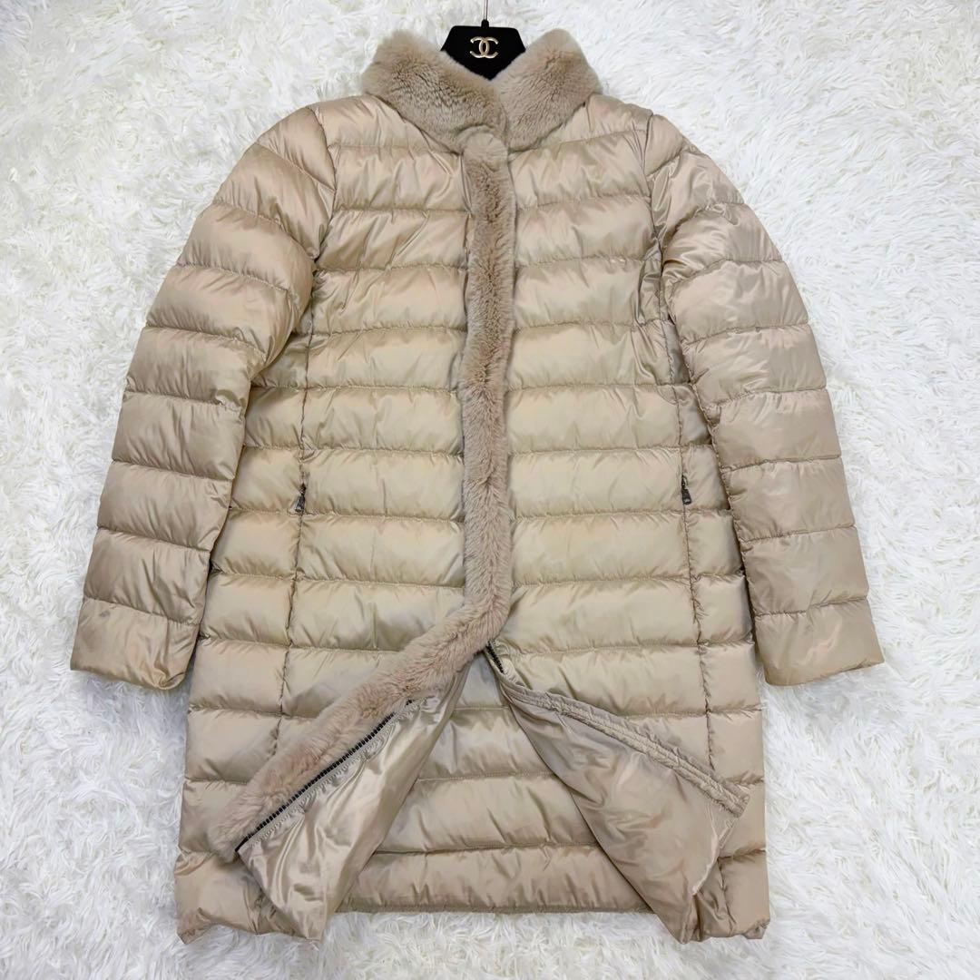 美品✨ウィークエンドマックスマーラ 現行タグ ダウンコート ラビットファー