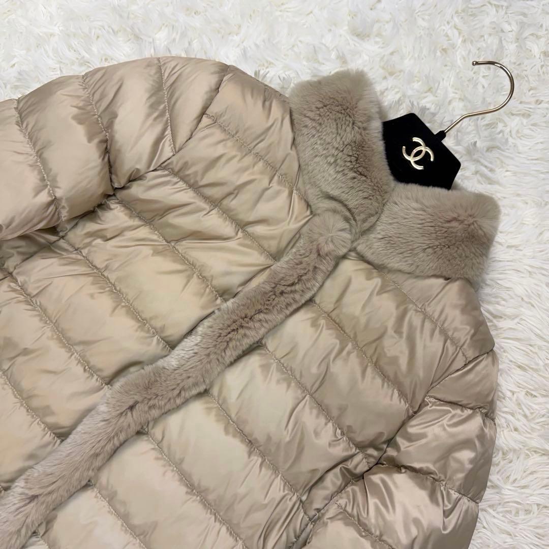 美品✨ウィークエンドマックスマーラ 現行タグ ダウンコート ラビットファー