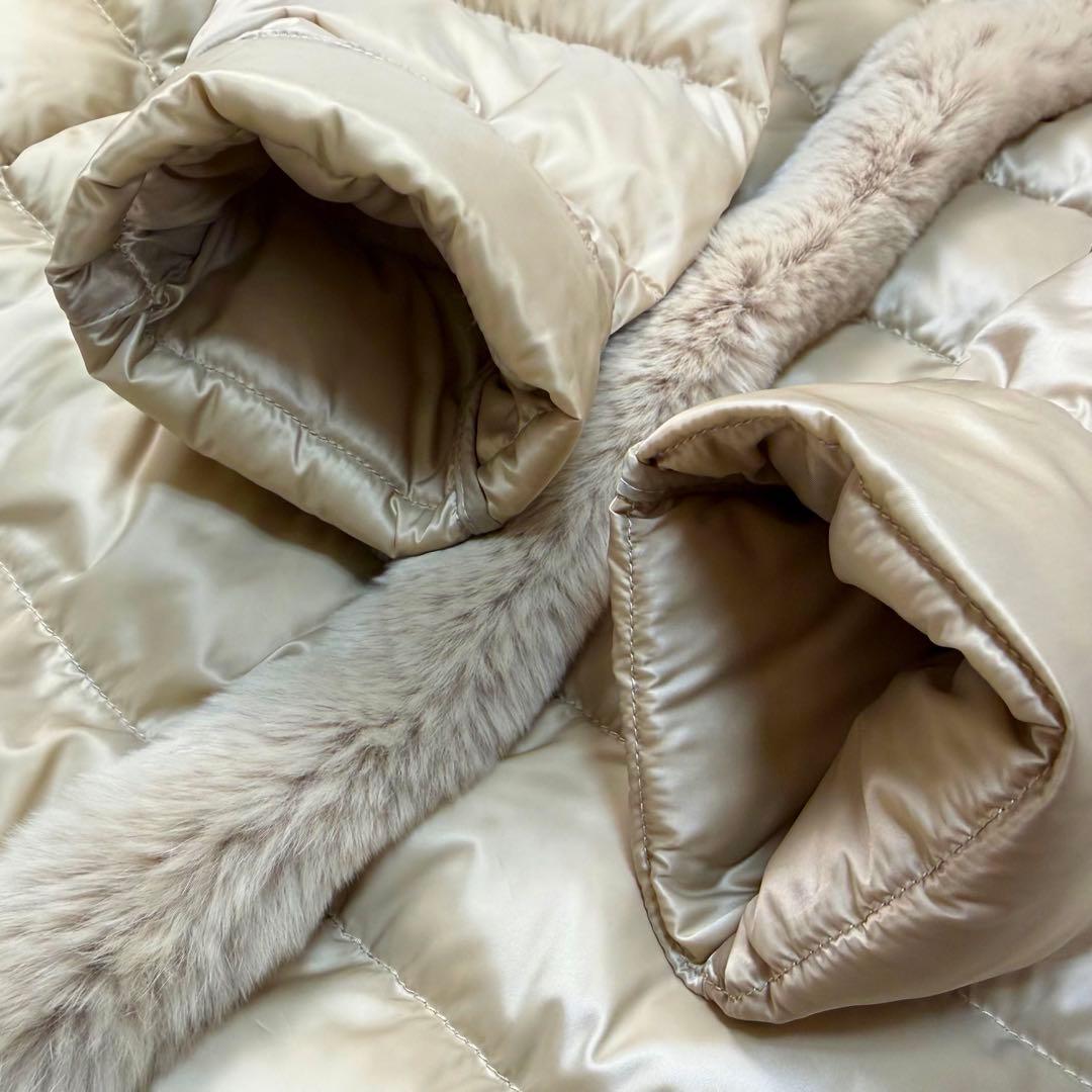 美品✨ウィークエンドマックスマーラ 現行タグ ダウンコート ラビットファー