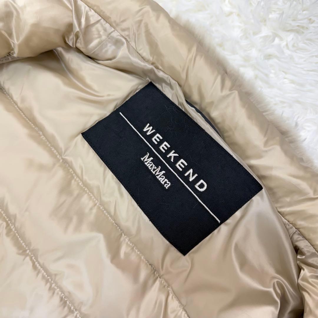 美品✨ウィークエンドマックスマーラ 現行タグ ダウンコート ラビットファー