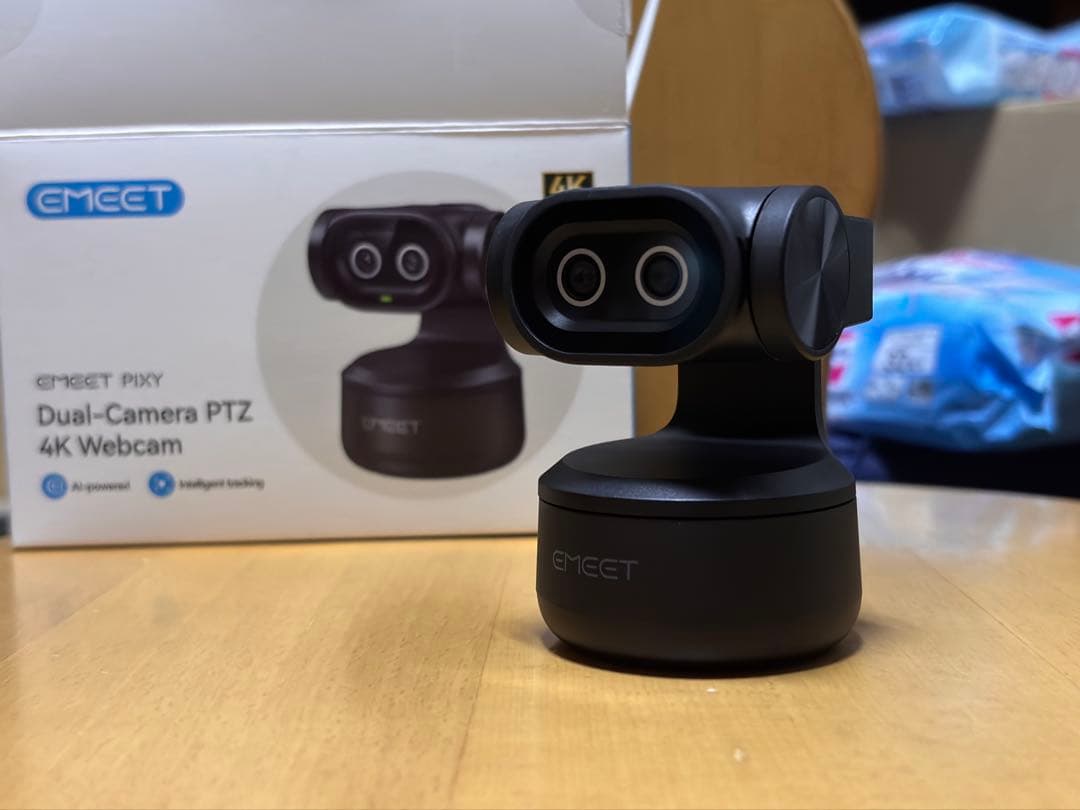 EMEET PIXY 4K 30P デュアルレンズ Webカメラ