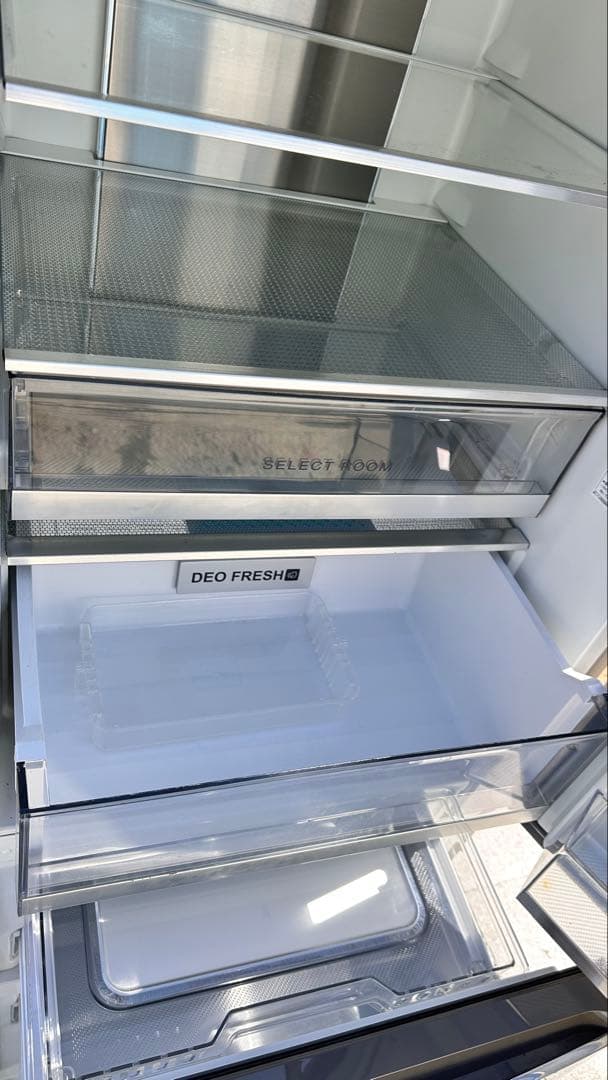 Aquaシルバー 3ドア冷蔵庫