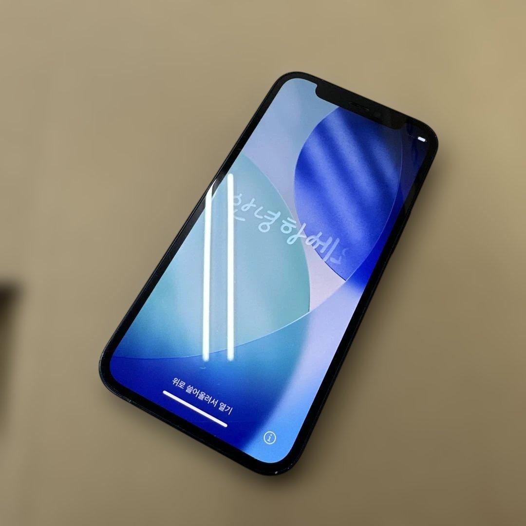 カメラ不良　iPhone 12 mini 64GB ブラック　SIMロック解除済