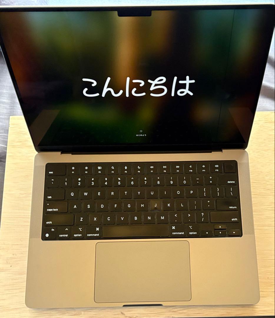 【ジャンク】MacBookPro14M1pro 32GB1TBスペースグレイUS