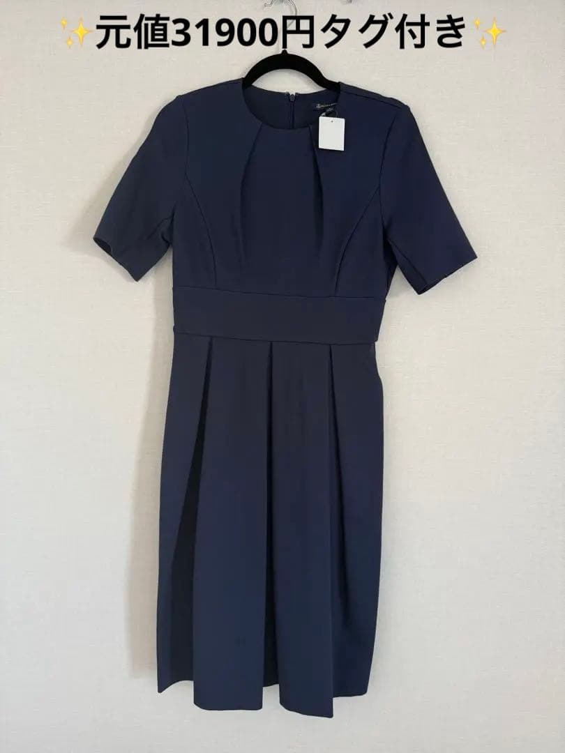 新品未使用✨元値31900円タグ付き✨BrooksBrothersネイビードレス