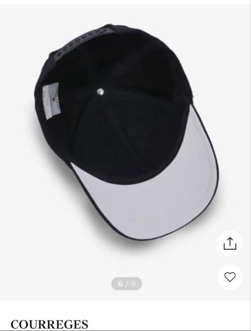 Courreges クレージュ　キャップ