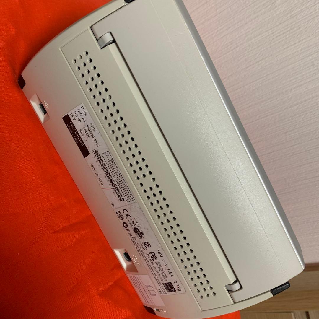 Fujitsu ScanSnap S510 ドキュメントスキャナー
