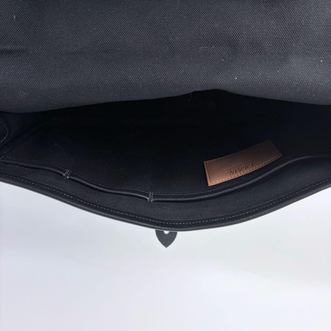 jeteePLAIN　キャンバスバッグ フィールドニューショルダー国産　黒