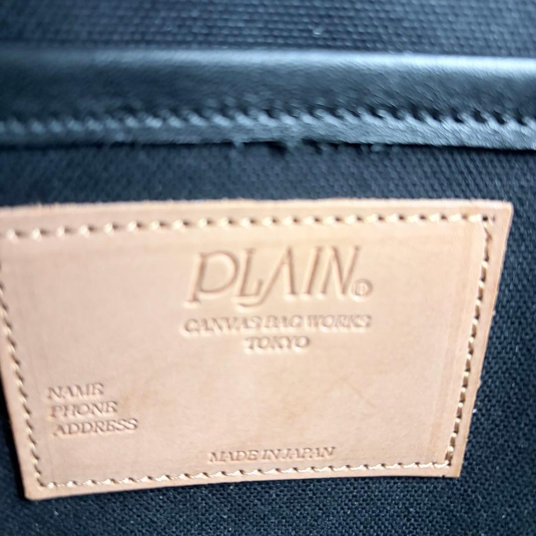 jeteePLAIN　キャンバスバッグ フィールドニューショルダー国産　黒