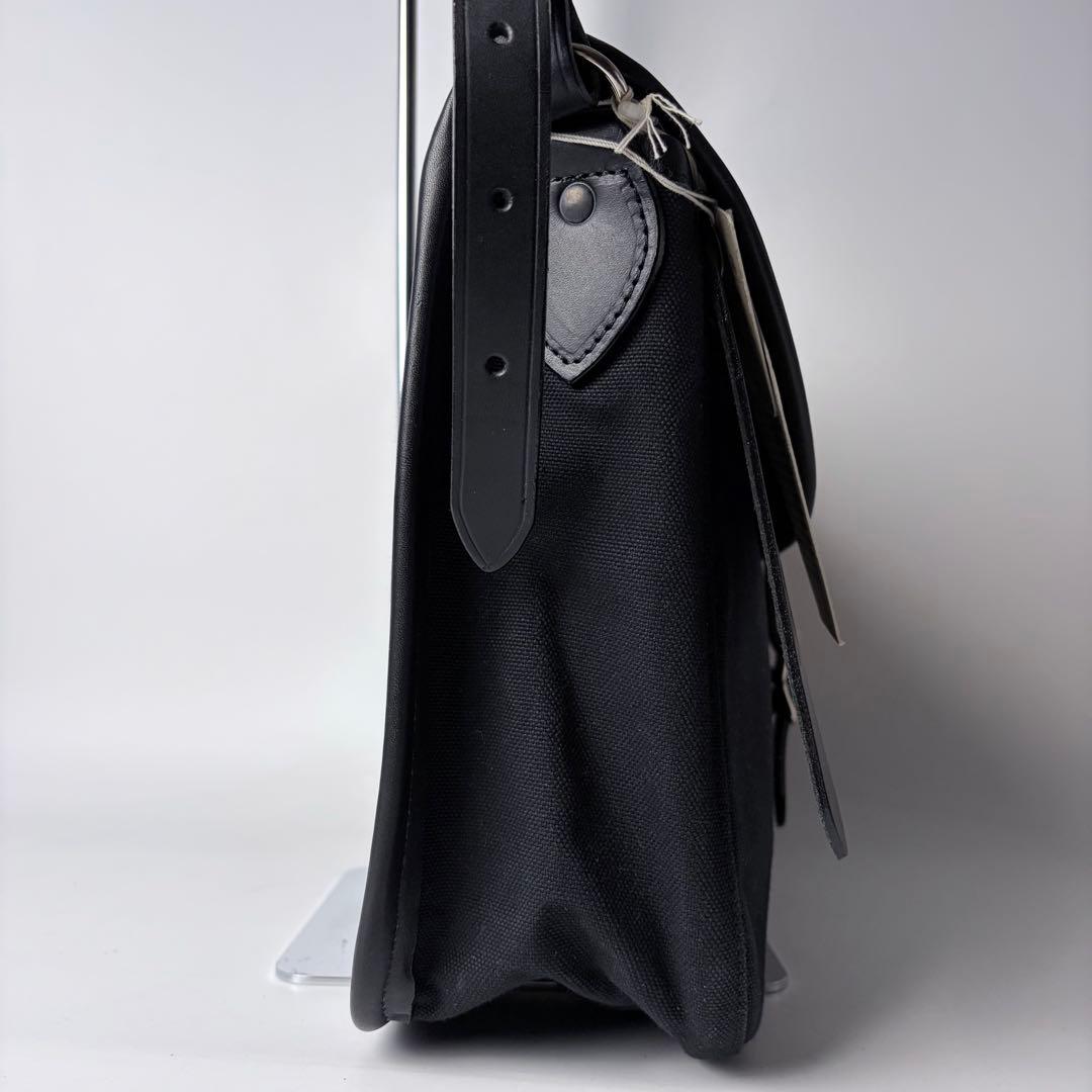 jeteePLAIN　キャンバスバッグ フィールドニューショルダー国産　黒