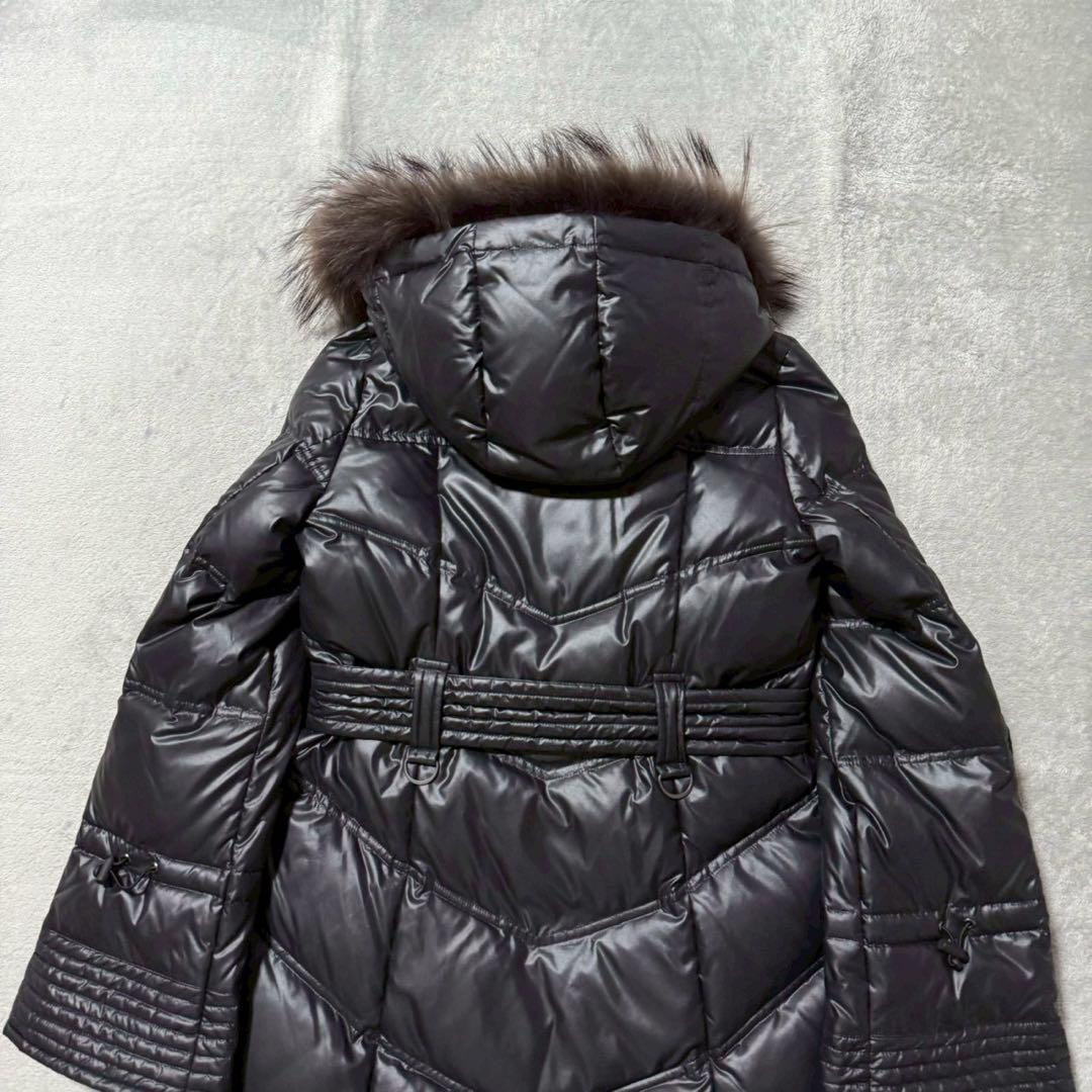 BURBERRY バーバリー ダウンコート ノバチェック エンブレム サイズ38