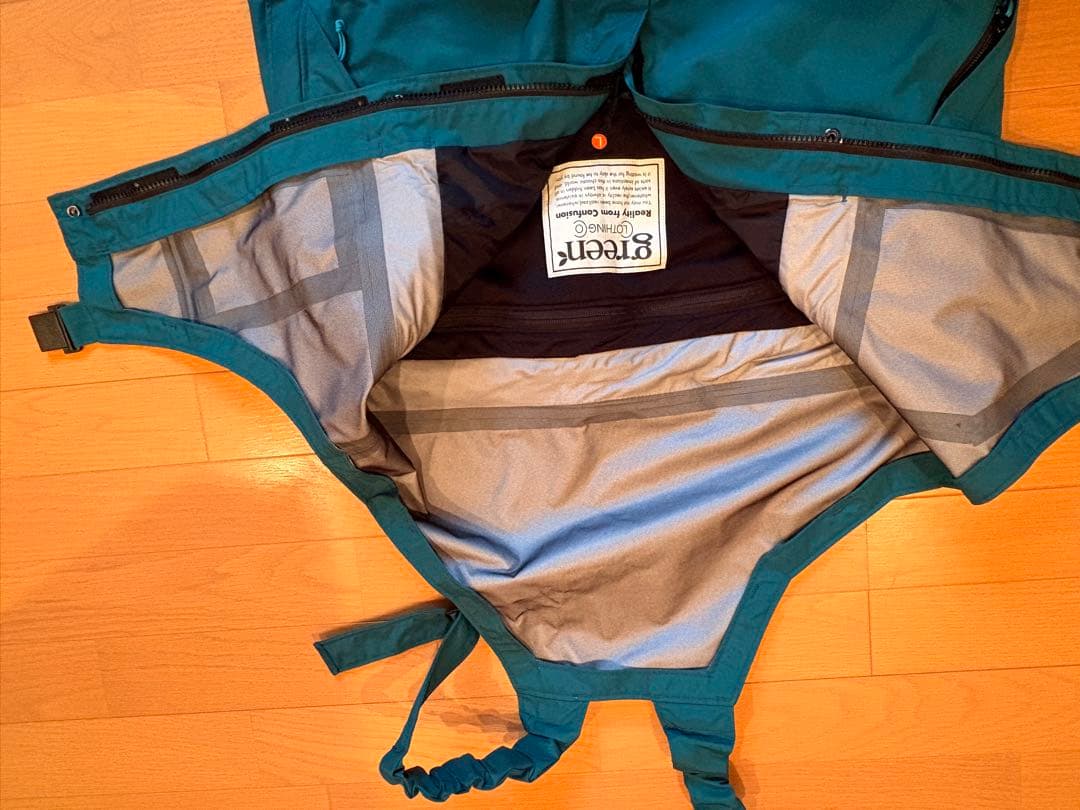 Green clothing グリーンクロージングBIB PANTS Lサイズ