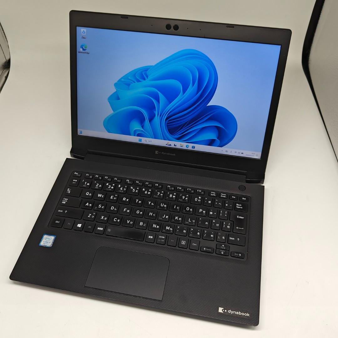 【東芝】S73 高速i5 SSD128GB 8GB ブラック ノートPC