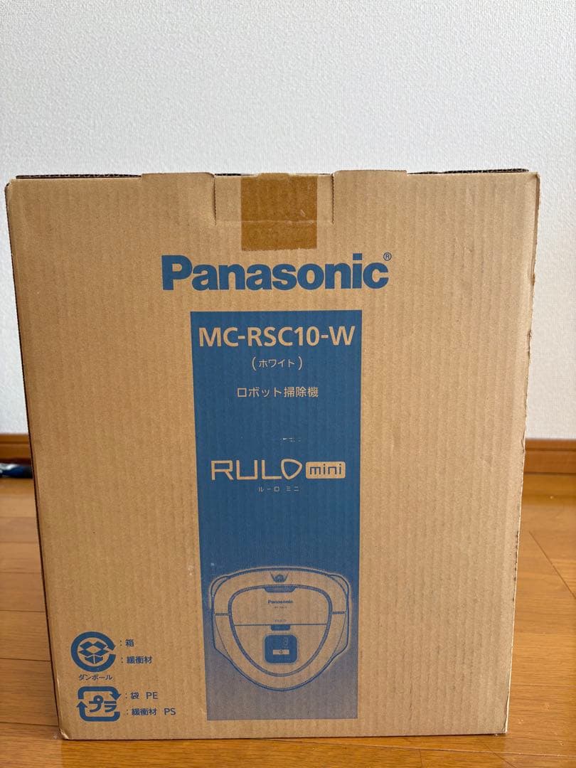 【新品】Panasonic MC-RSC10-W ロボット掃除機