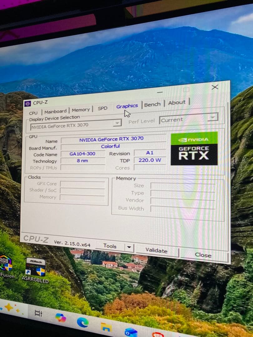 RTX 3070 COLORFUL グラフィックボード