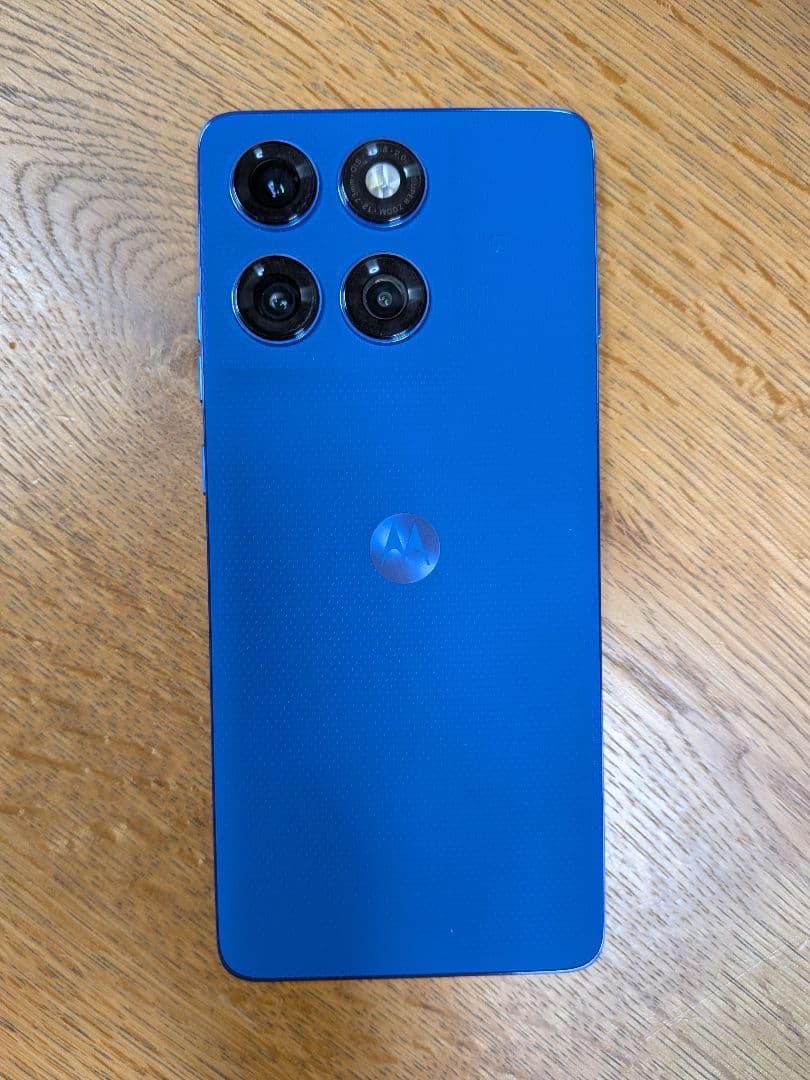 Motorola moto edge60pro スマートフォン 本体 ブルー