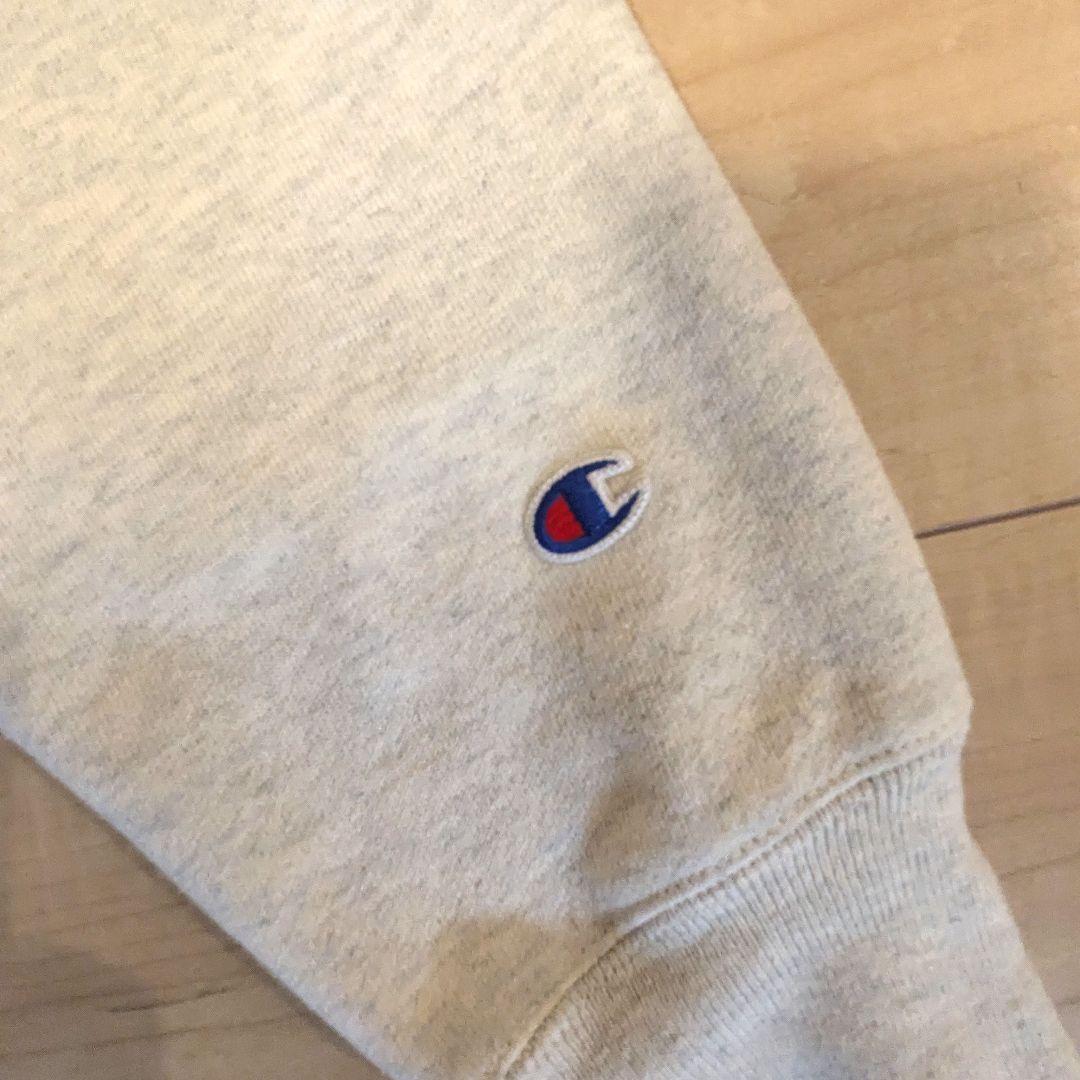 ★*様 美品 MoMA Championリバースウィーブロゴ入りトレーナー グレ