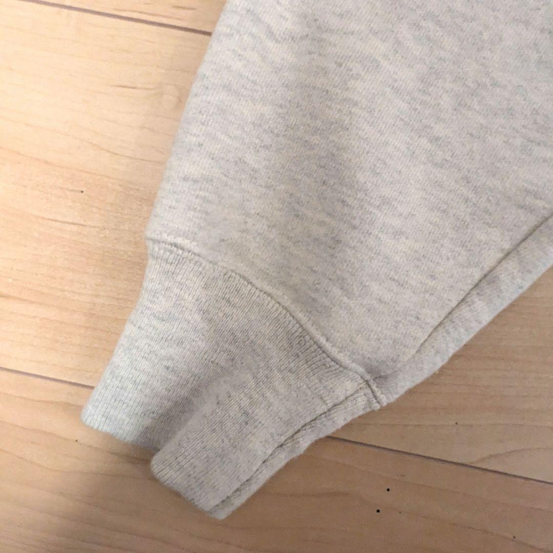 ★*様 美品 MoMA Championリバースウィーブロゴ入りトレーナー グレ