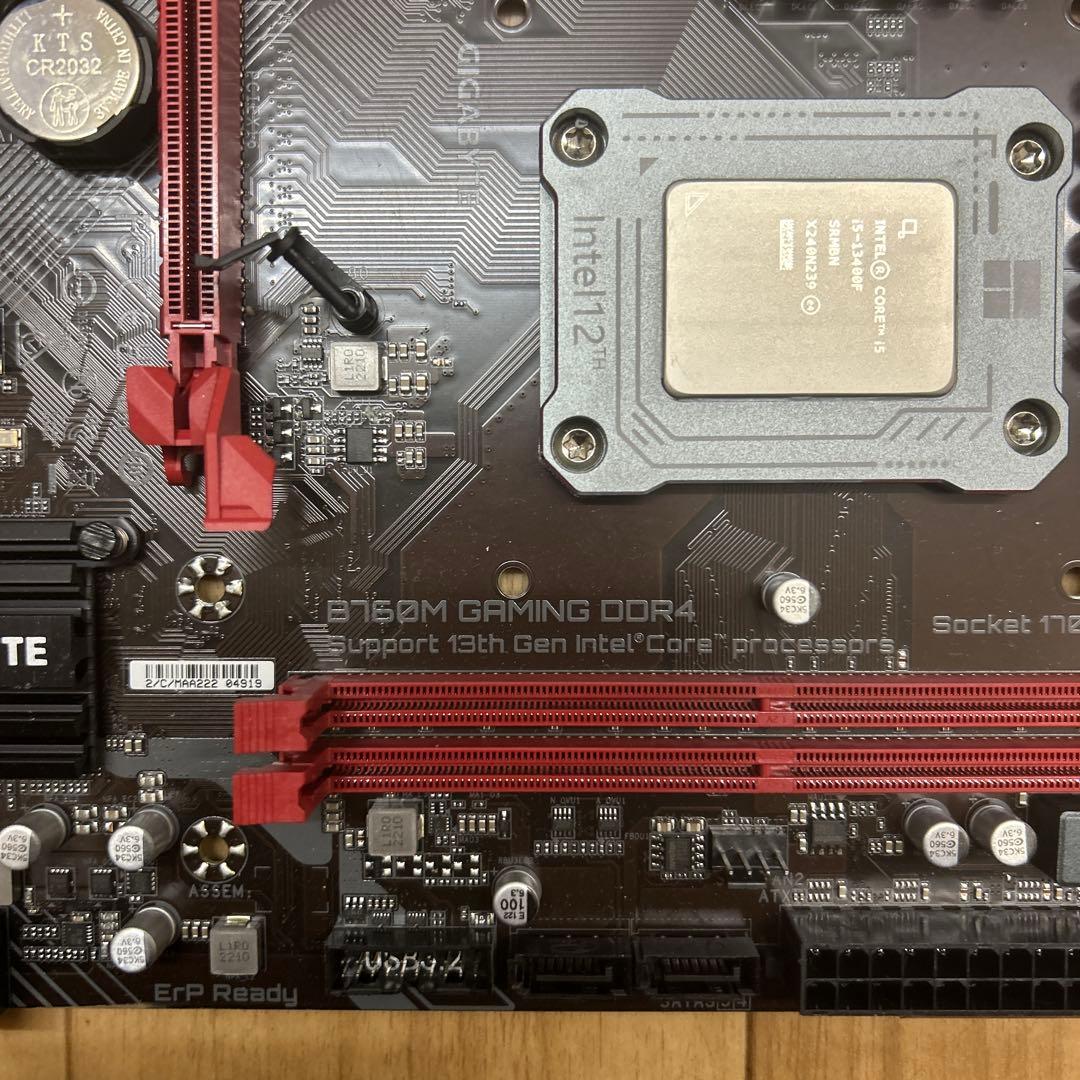 ⚫️GIGABYTE B760m intel12 core i5[ジャンク]
