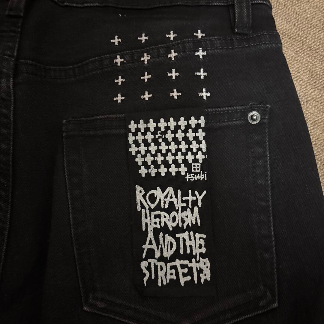 Ksubi ブラック スキニーデニム