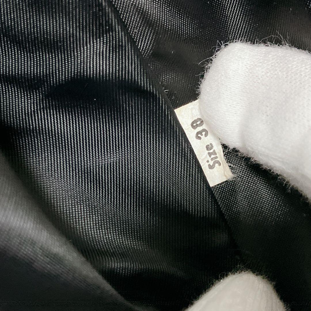 【米国製】schott ライダースジャケット シングル 2way 黒 本革 ボア