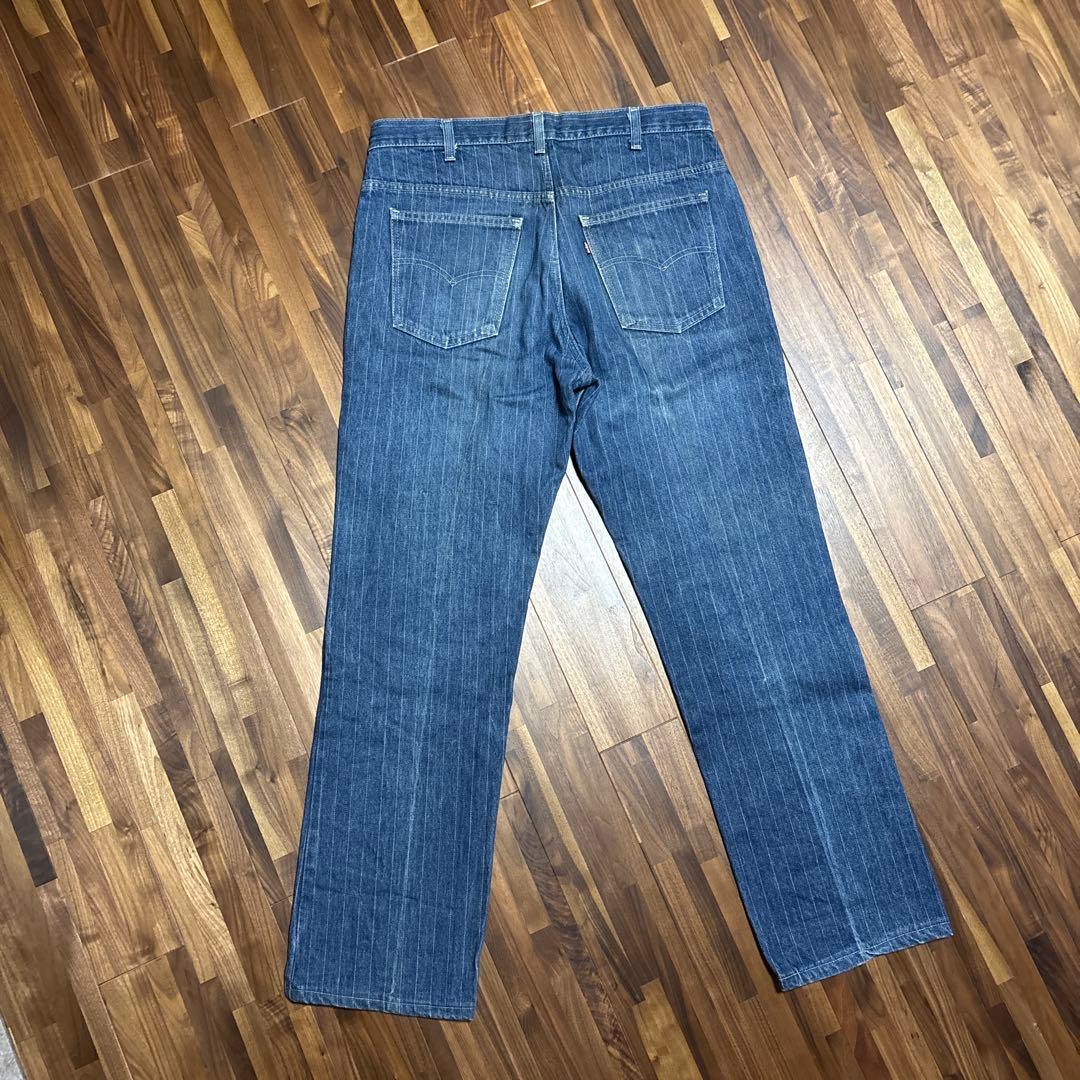 Levi's 80s デニム　アメリカ製　ストライプ