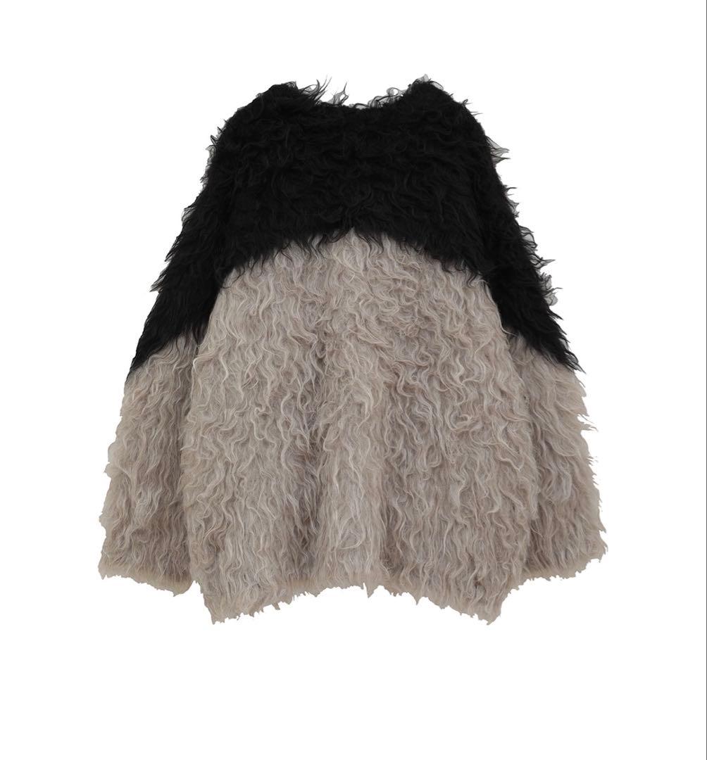 CLANE シャギー　ニット カーディガン 新品 １　正規品　クラネ