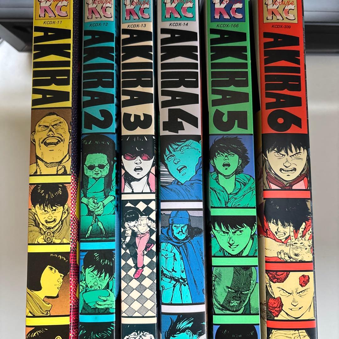 AKIRA 全6巻完結セット【2,3,4,5巻 初版】大友克洋