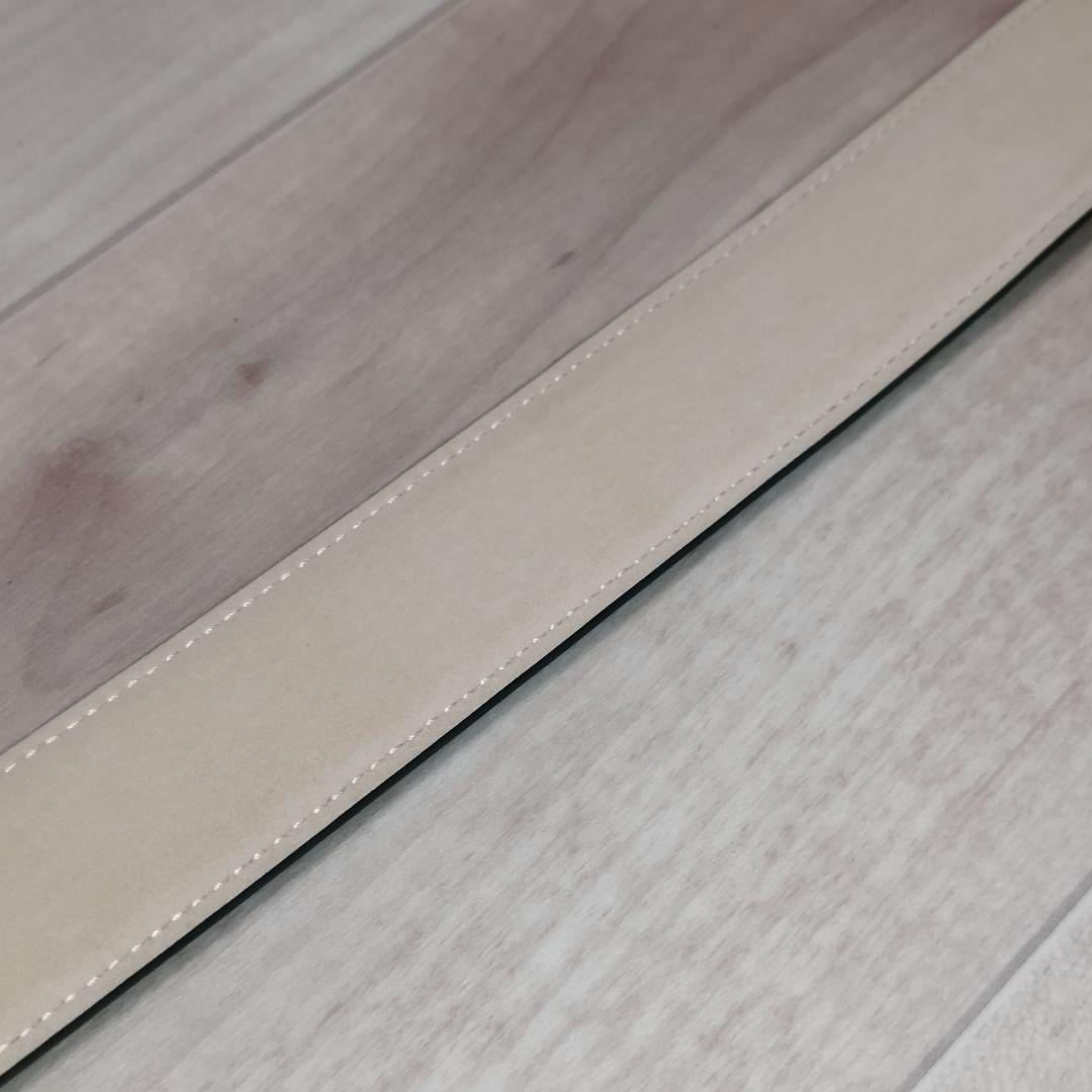 【美品】ジョンロブ　ベルト　カーフレザー　黒色　ブラック　85サイズ　メンズ