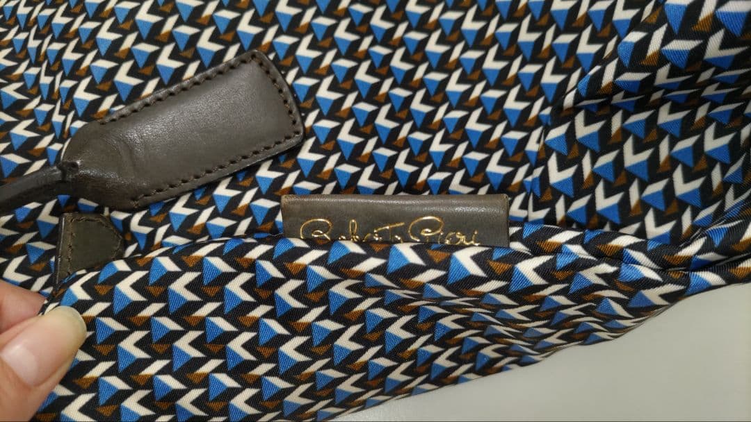 ロベルタピエリ トートバッグ　ハンドバッグ A4　肩掛け 大容量