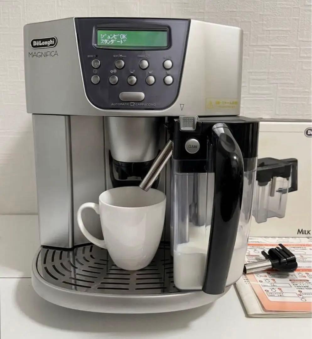 美品デロンギ 全自動エスプレッソマシン ESAM1500DK厨房機器 業務用 。