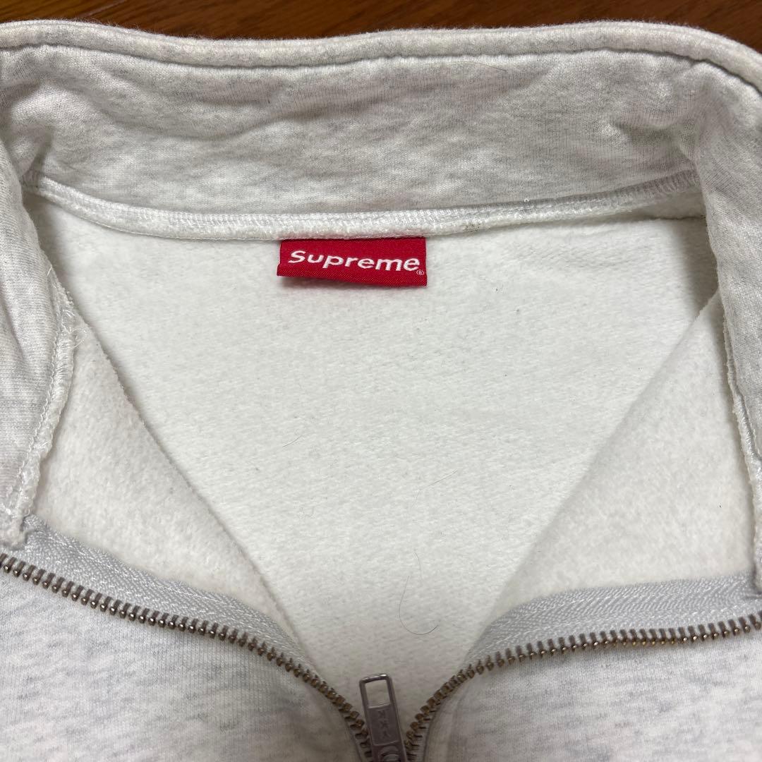 トップス supreme Logo Piping Half Zip Sweatshirt