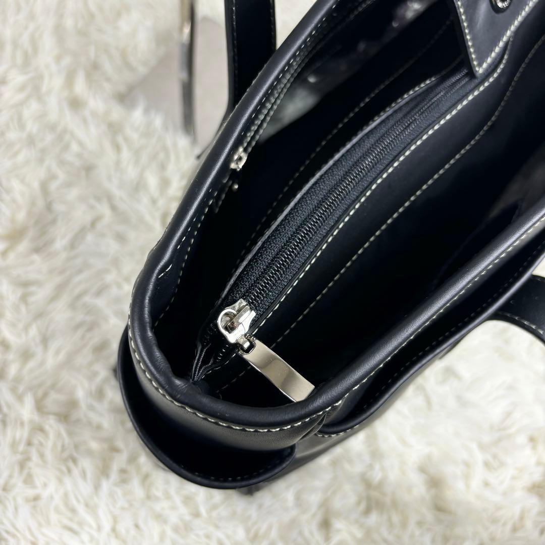 極美品　現行　Coach コーチ　ブラック　トートバック　大容量