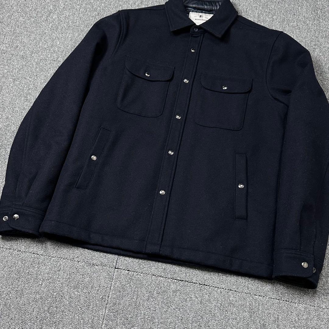 WOOLRICH アラスカンシャツジャケット 中綿 ウールリッチ 無地
