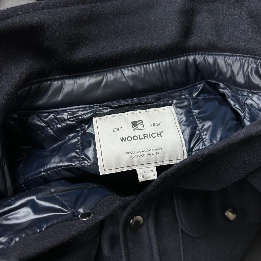 WOOLRICH アラスカンシャツジャケット 中綿 ウールリッチ 無地