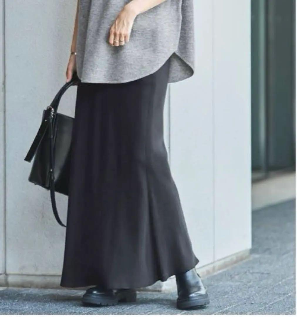 フレームワーク シルキーキュプラバイアススカート　38