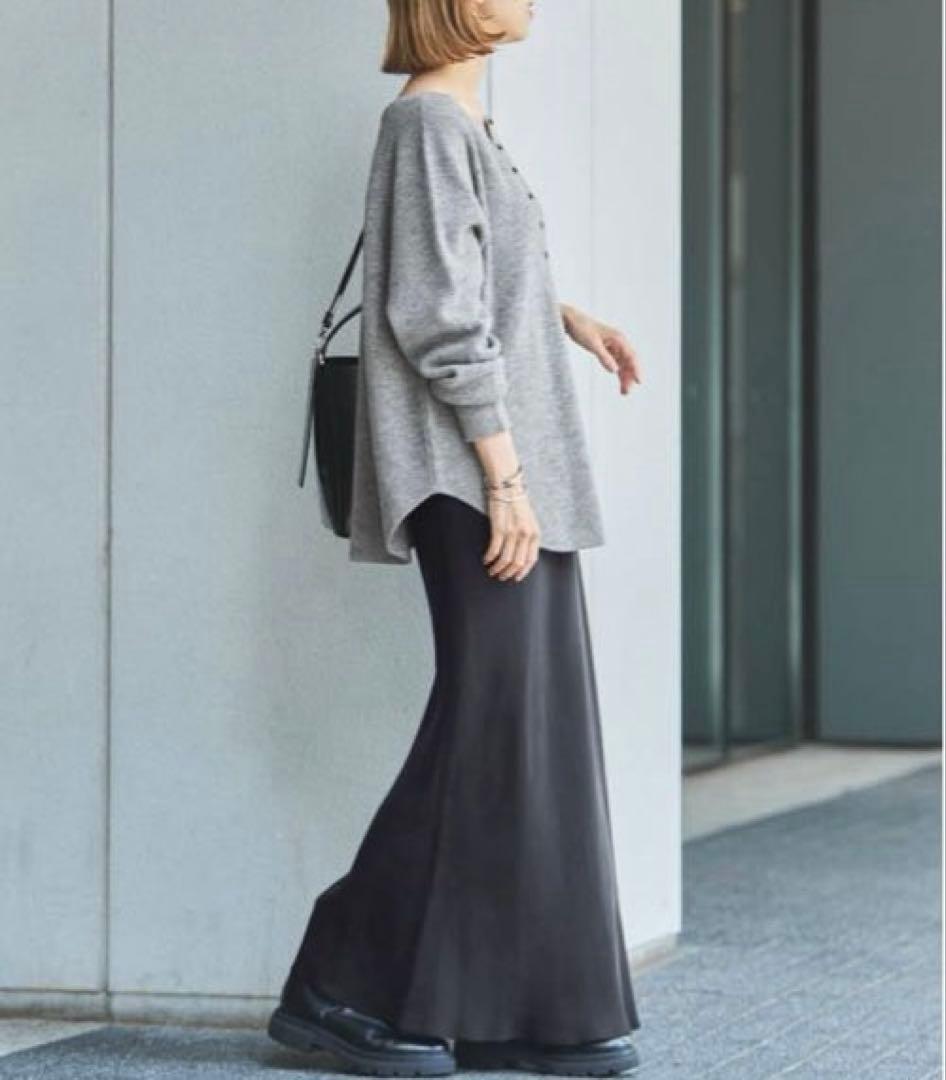 フレームワーク シルキーキュプラバイアススカート　38